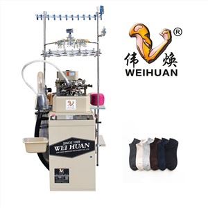 Weihuan (WH) Computeried 단일 실린더 일반 두 컬러 탄성 양말 편 직 기계 배 양말 (3D 보트 양말) Wh-6f-R